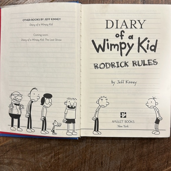 Diary of a Wimpy Kid: Roderick Rules. Book #2 in series. - Picture 3 of 4